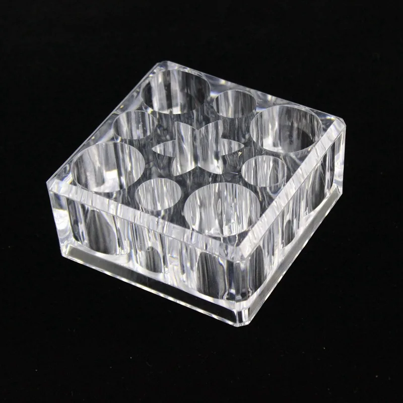 Акриловая косметичка органайзер для косметики контейнер ватных дисков коробка