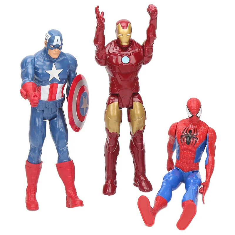 30 см Marvel Мстители финальная игра Tynos Капитан Америка Халк Железный человек