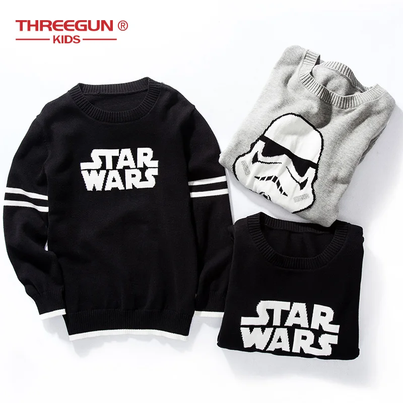 Детский хлопковый свитер с длинным рукавом в стиле Звездных Войн|Свитера| |