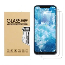 Tempered Glass For Nokia 8.1 7.1 6.1 5.1 2.1 3.1 Plus Nokia 2.2 3.4 4.2 Screen Protector Protective Glass For Nokia 6.1 7.1 Film