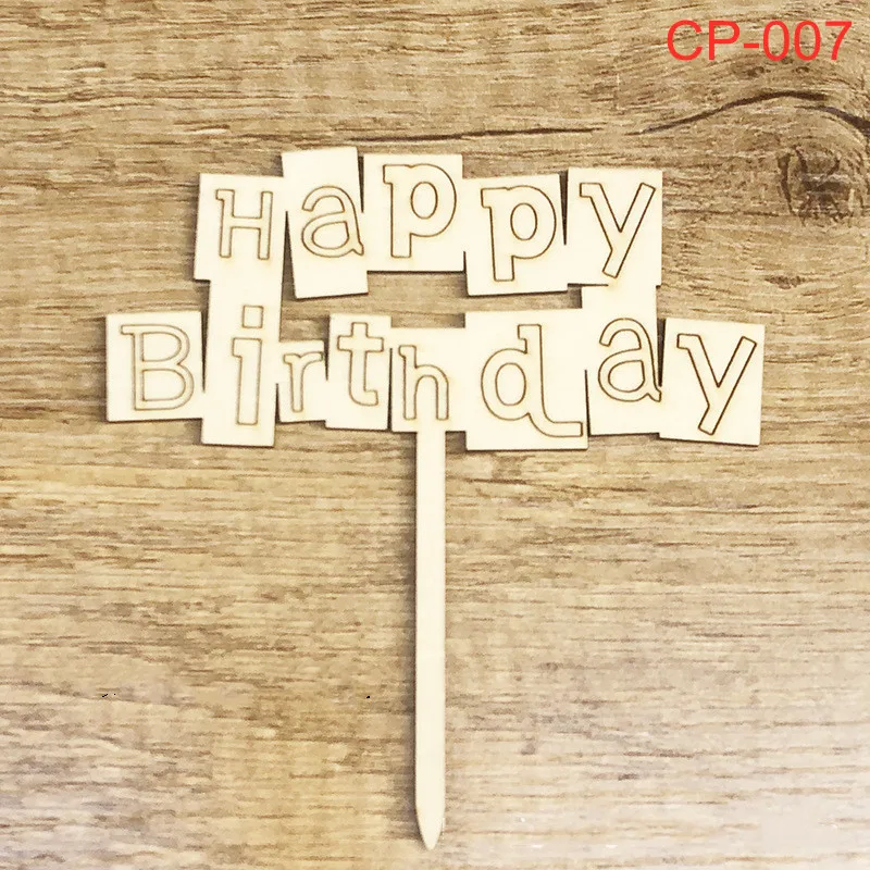 

New Cake Accessories Birthday Party Supplies Festival Baking Decoration Happy Birthday Diamante Cake Topper