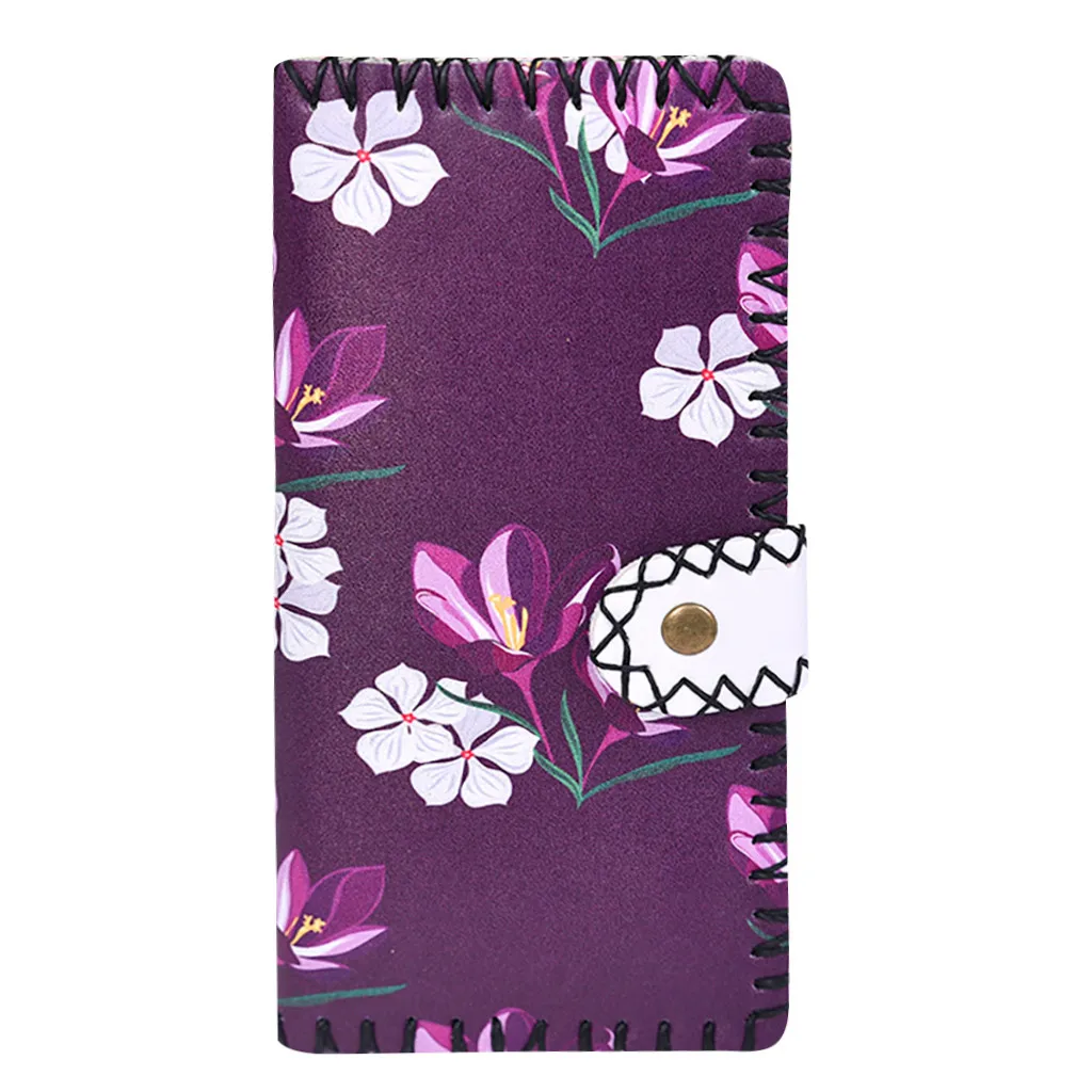 2019 женский кошелек с вышивкой в этническом стиле модный на молнии карманом для