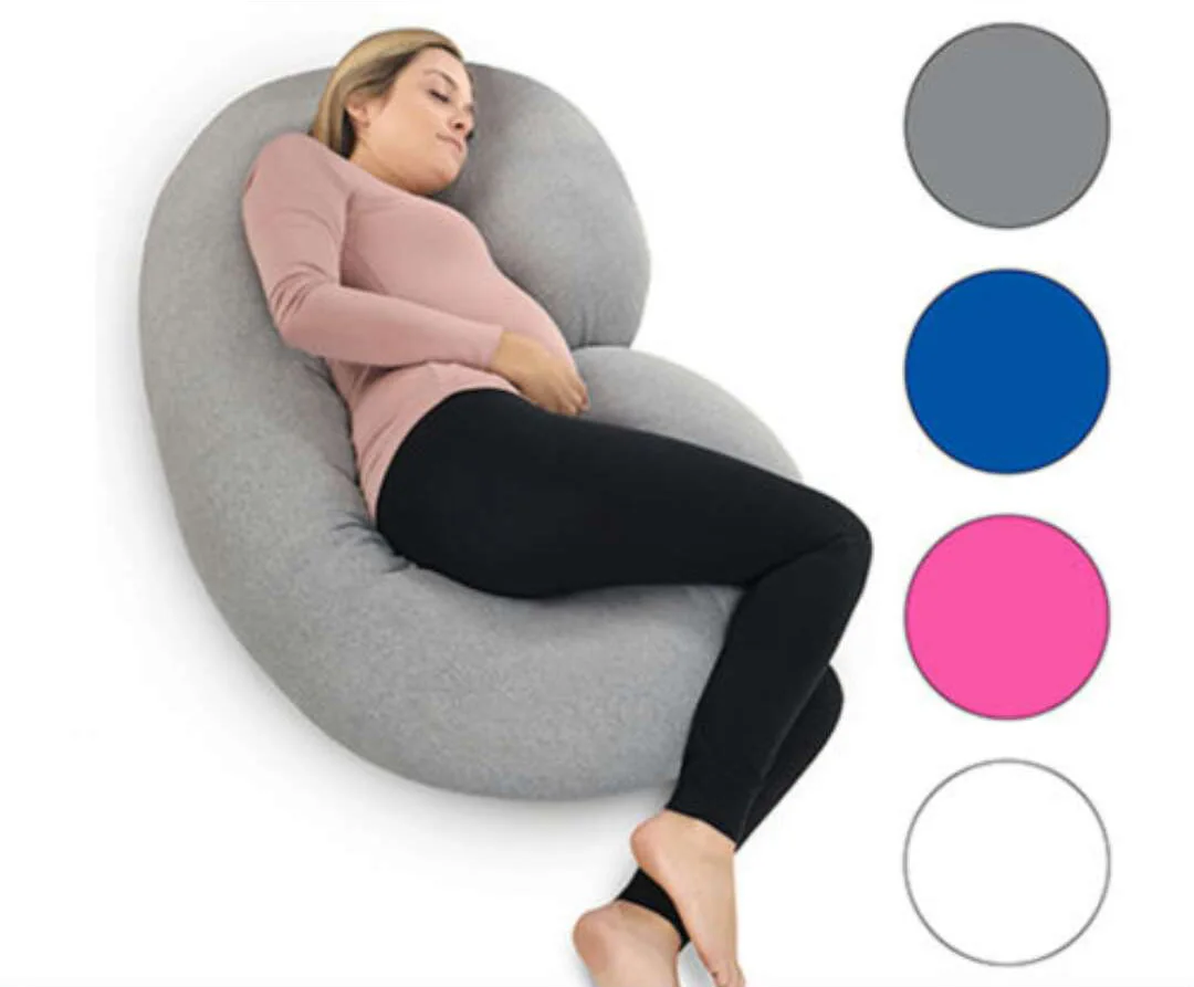 Multifunctional Pregnant Woman Pillow Side Lying Pillow Pure Cotton U-type Nap Pillow Cushion Removable C-type Pillow