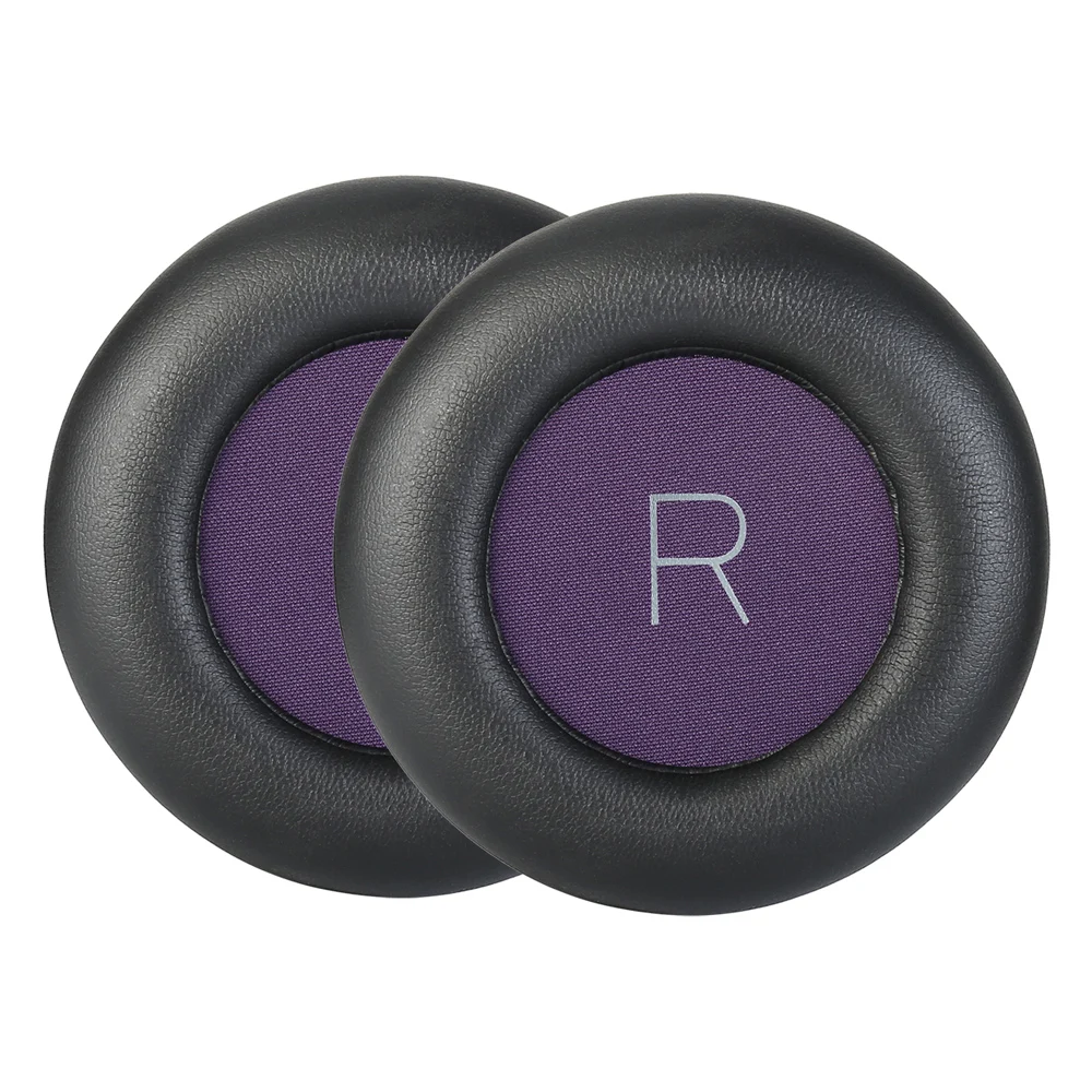 2 шт Ультра мягкие кожаные Замена пены подушечки Шум шумоподавления ушной