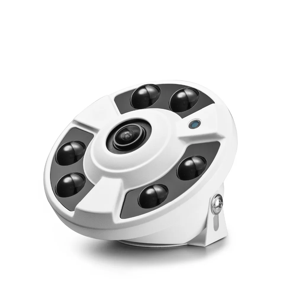 Gadinan H.265 ip-камера 1,7 мм Рыбий глаз объектив 5MP 4MP панорамная ONVIF уличная ip-камера Аудио CCTV Xmeye Phone View DC12V/POE 48V