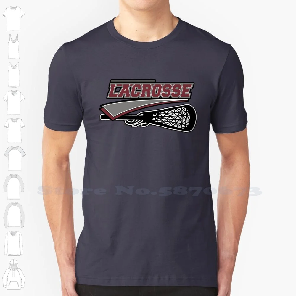 

Black White Tshirt For Men Women Defense Attack Lax Middle Player Players Goalie Rules Lacross Stick Team Mens Womens Youth