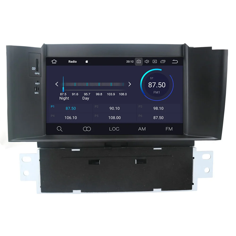 Автомагнитола для Citroen C4 C4L DS4 2011-2015 на платформе Android 10 с радио PX5 DSP DVD-плеером