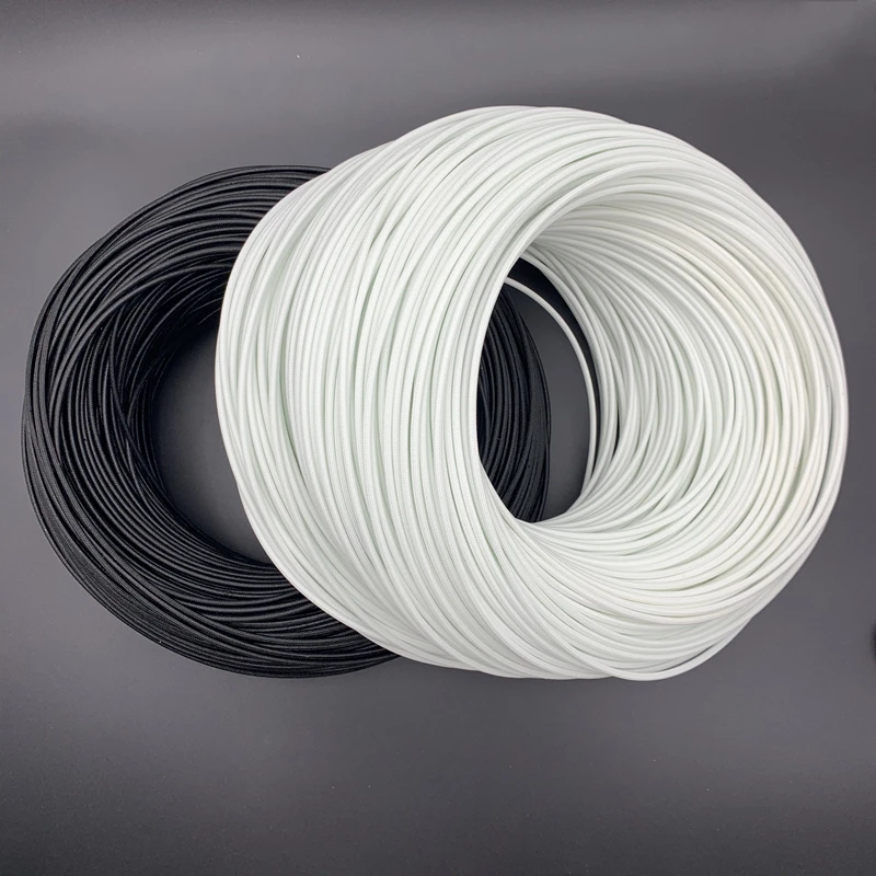 Dia4mm Стекловолоконная трубка HTG кабельный рукав из мягкого стекловолокна