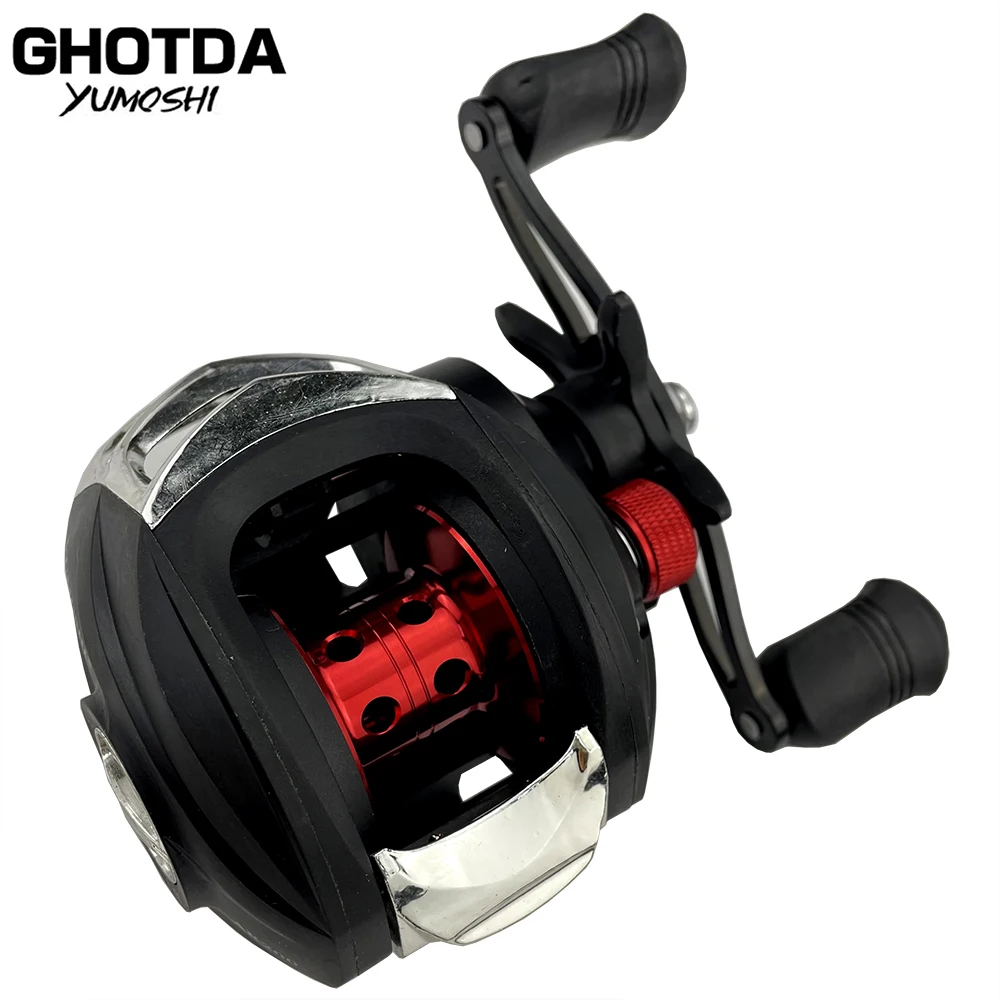 Катушка для заброса приманки GHOTDA левая/правая катушка на дальние расстояния
