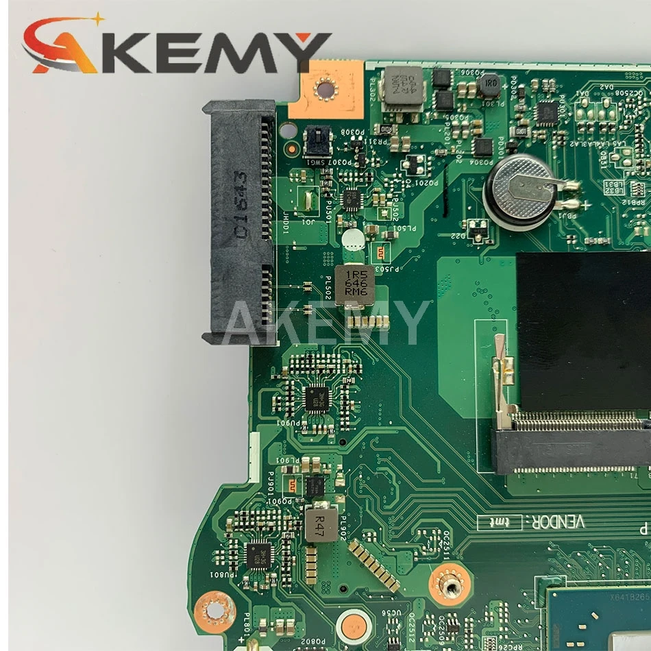 

Akemy For Acer aspire ES1-533 Laptop Motherboard DDR3 with Processor onboard B5W1A B7W1A LA-D641P NBGH411001