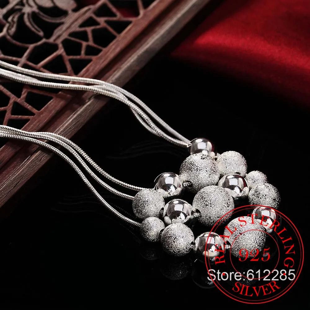 Новый Шарм 925 стерлингового серебра ювелирные изделия классический высокого