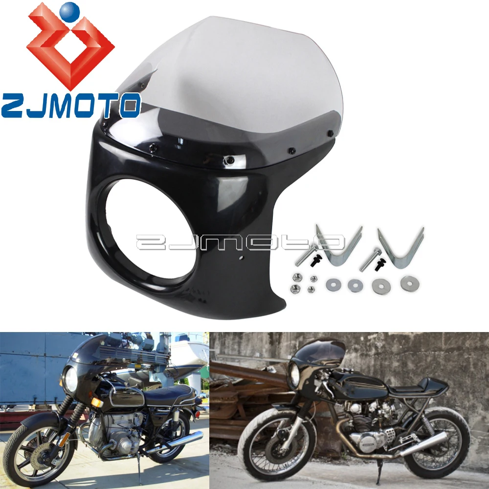 Фара мотоциклетная 7 дюймов в стиле ретро для Yamaha XS XJ XV RD 125 250 350 400 550 650