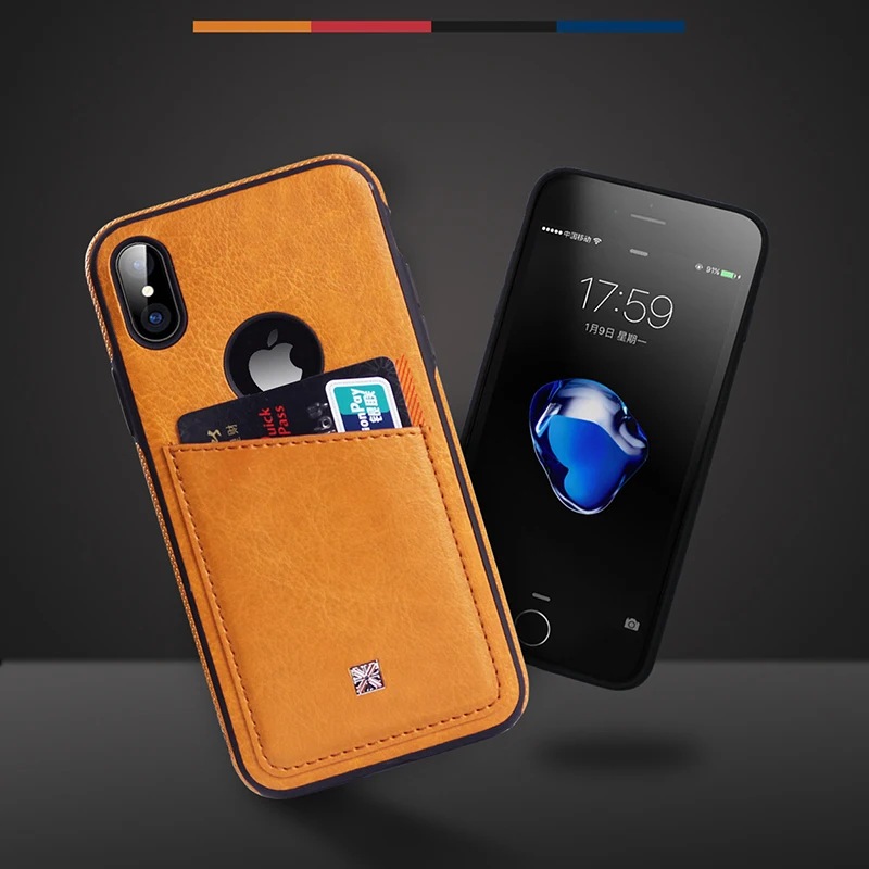 Роскошный мягкий чехол из искусственной кожи для Apple iPhone X 10 XS Max XR 7 8 Plus 6 S милый с
