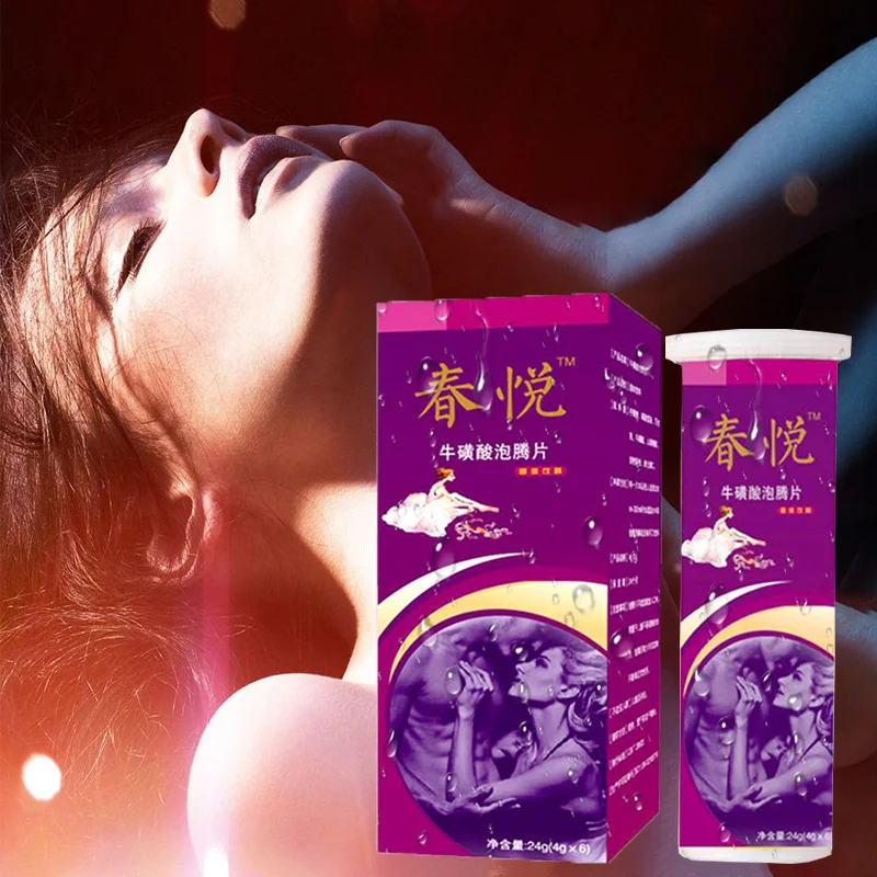 

Taurine Effervescent Tablet Solid Drink Orgasm Enhancement Oral Drink for Women Aphrodisiac Exciter for Women Lubricant
