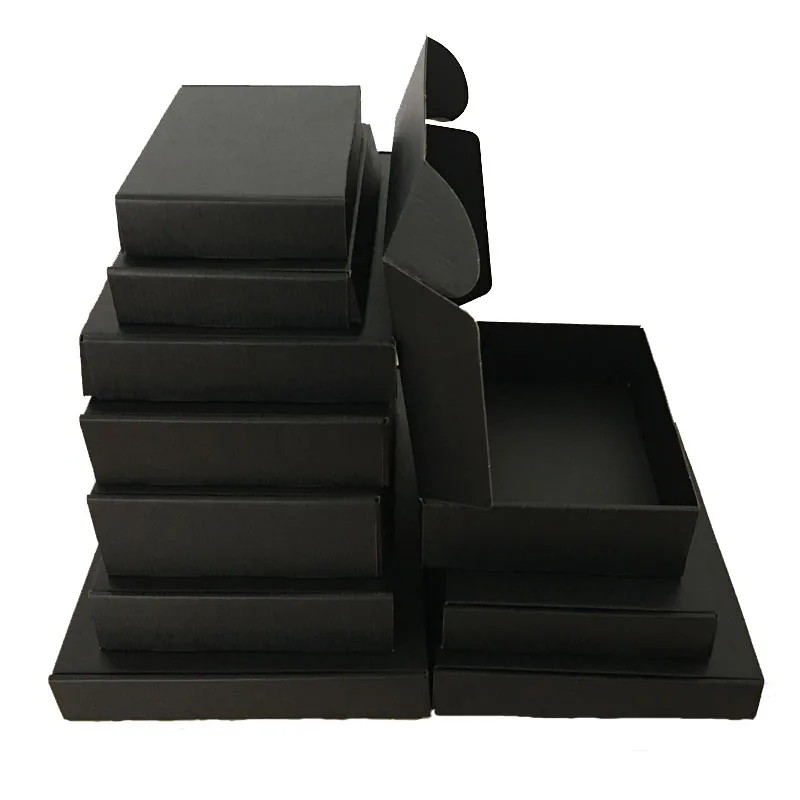 5psc большой выбор цветов коробка маленькая для упаковки подарка пустой крафт