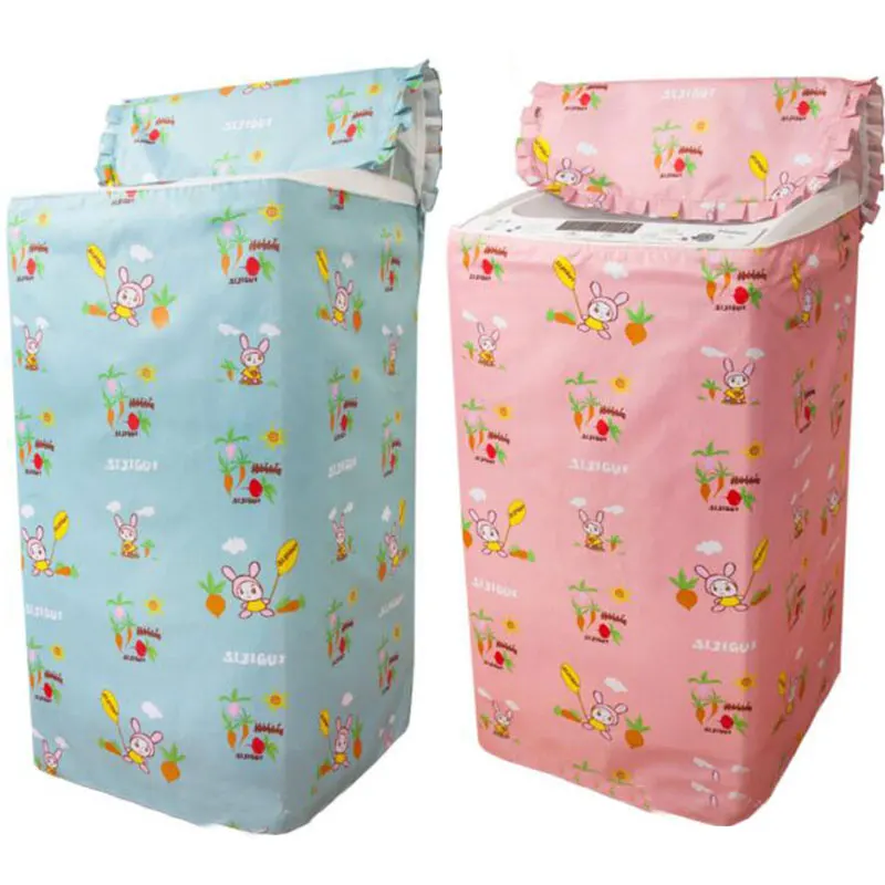 Полезный чехол для стиральной машины защиты от пыли с принтом милого кролика и
