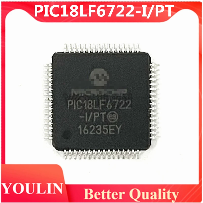 

PIC18LF6722-I/PT QFP64 Integrated Circuits (ICs) Embedded - Microcontrollers New and Original