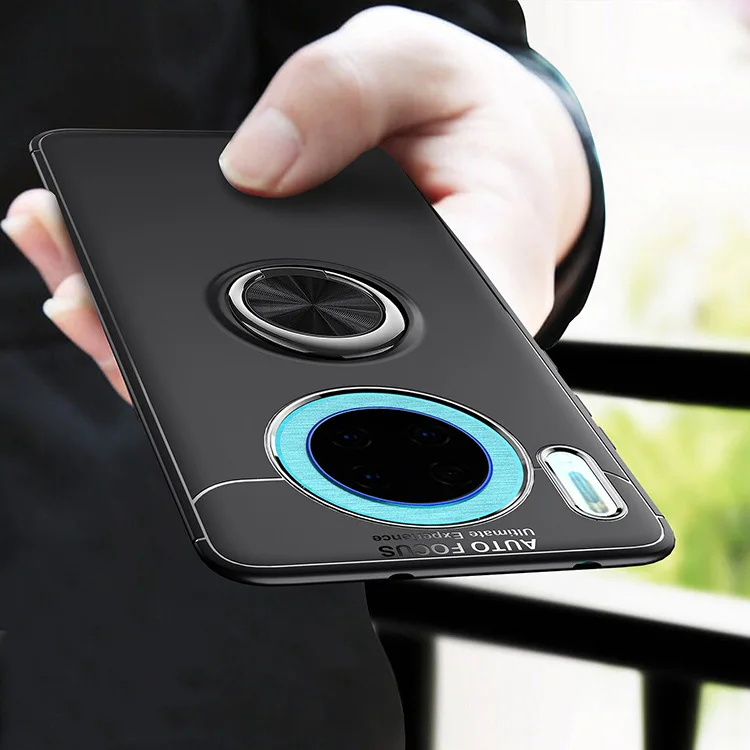 Модные чехлы для телефонов с магнитным кольцом huawei Mate30 Pro Mate 30 магнитный