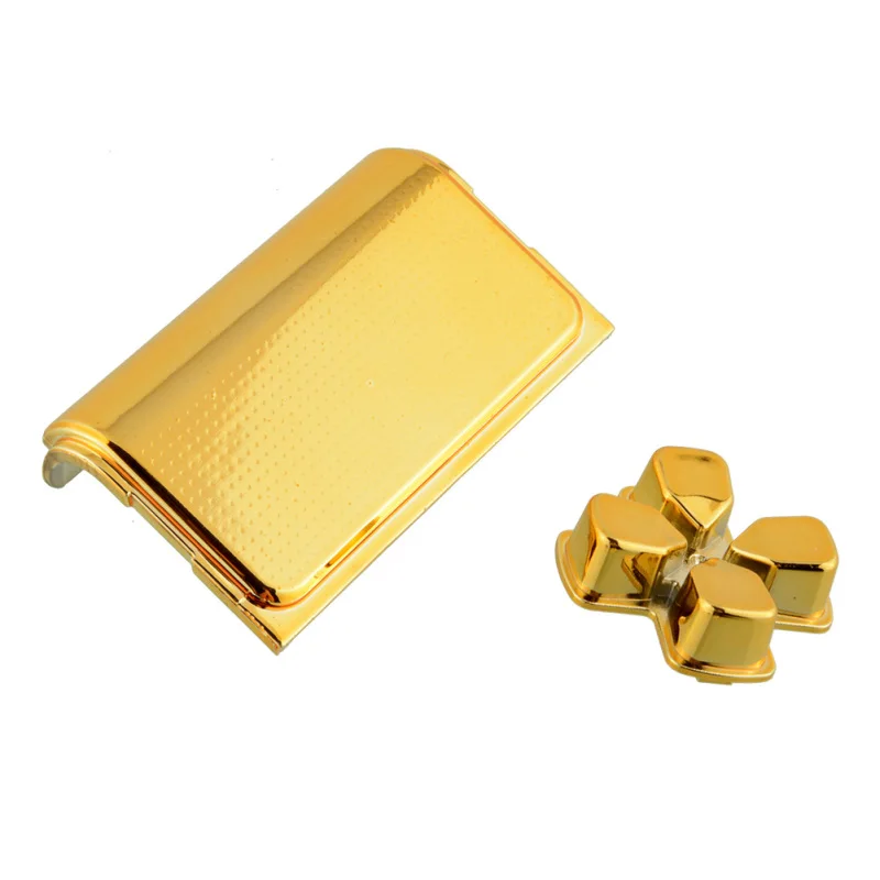 1set 7colors Chrome Joysticks D-pad R1 L1 R2 L2 Full Set Direction Key ABXY Buttons For Sony PS4 Pro JDS-040 JDM-040 Controller |