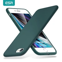 esr case for iphone se 2020 8 7 11 11pro max cases cover for iphone back cover liquid silicone case for iphone 12 mini pro max