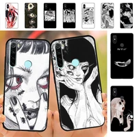 yinuoda japanese horror manga style phone case for redmi note 8 7 9 4 6 pro max t x 5a 3 10 lite pro