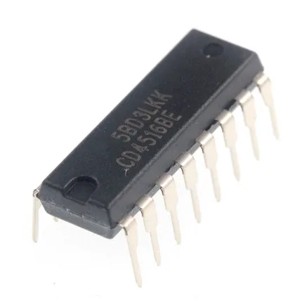 

10 шт. CD4516BE DIP16 MC14516BCP MC14516 CD4516 DIP 4516BE DIP-16 новых и IC