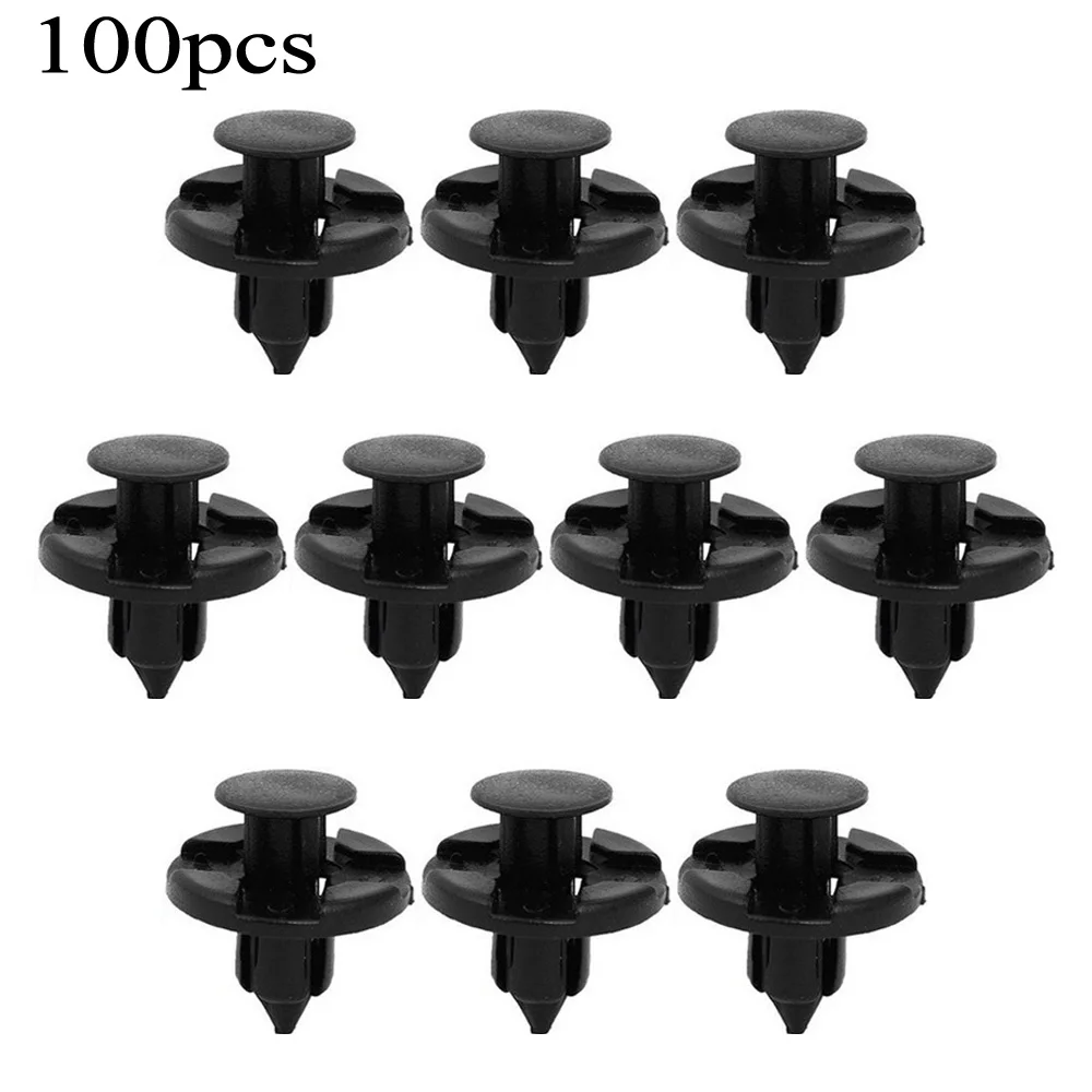 

Flaps Rivets 100pcs Fastener clips Mud Fender Auto Push pins Replacement