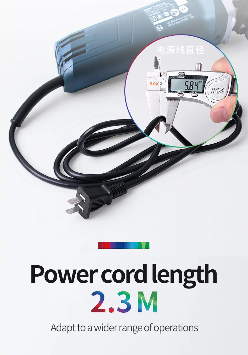 Bosch GWS Series Angle Grinder Metal Cutting Polishing Machine Upgrade New Metal Polishing Machine