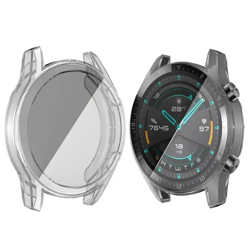 Мягкий чехол для Huawei Watch GT 2 46 мм ТПУ полноэкранный защитный умных часов 6 цветов -