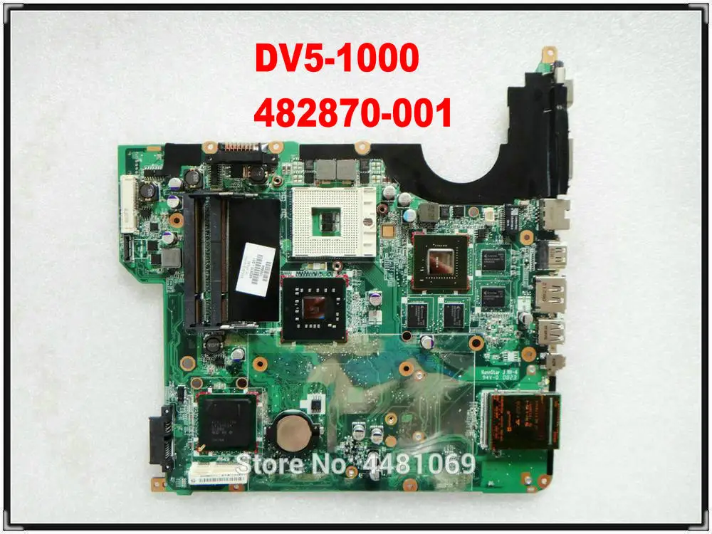 482870 001 504641 для HP DV5 материнская плата ноутбука 1174CA 1099NR dv5 1199es ноутбук