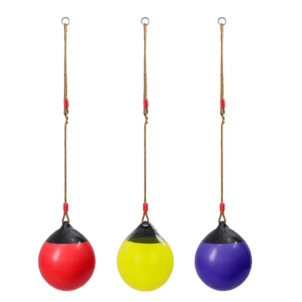 

Bounce Ball Outdoor Swing Seat with Heavy Duty Rope for Kids & Adults