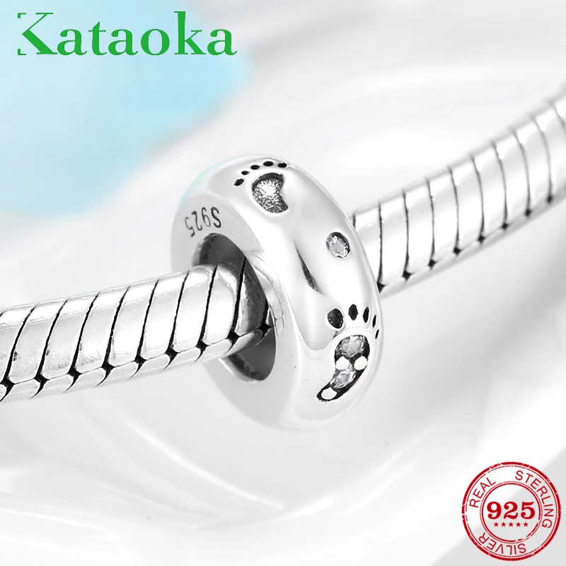 Бусины разделители для браслета из серебра 925 пробы|Ювелирные шармы| |