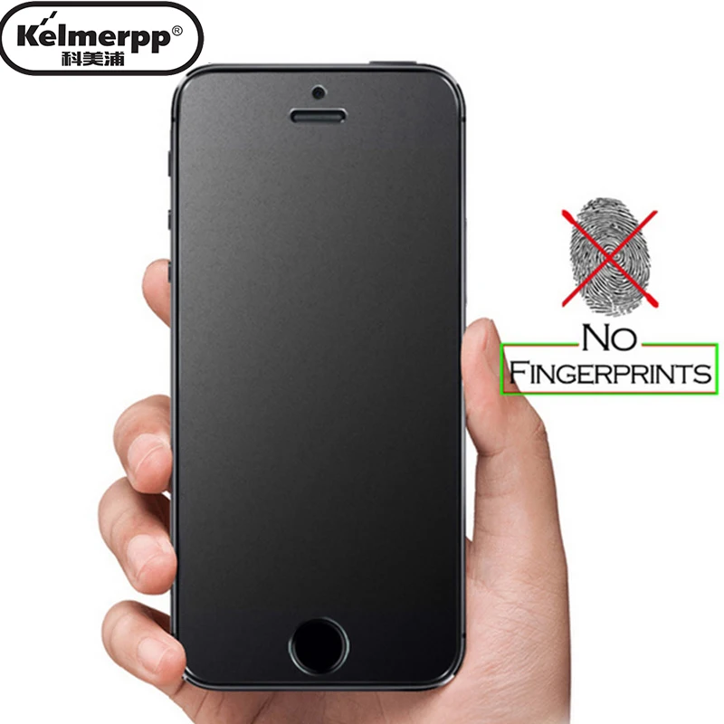 Матовое стекло для Iphone SE закаленное твердость 9h 6 7 взрывозащищенное Защитное 5S