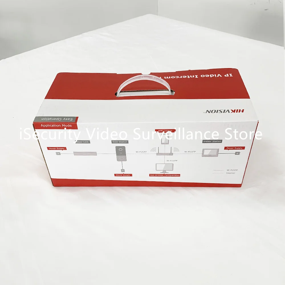 Беспроводная дверная станция Hikvision видеозвонок интерком для дома Wi-Fi |