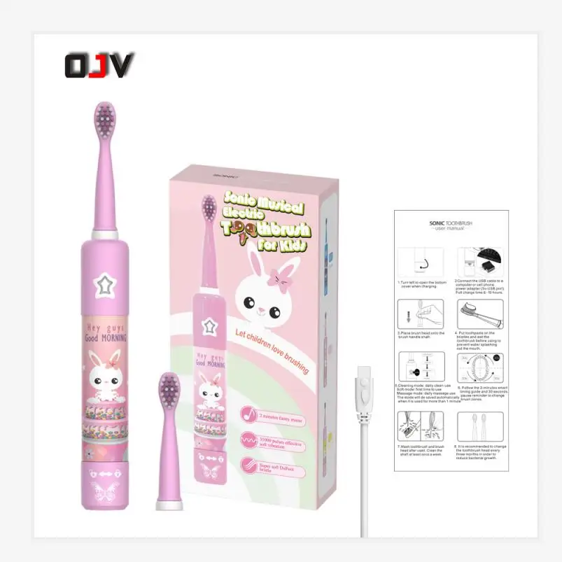 OJV Лидер продаж очистки новый дизайн стиль мультфильм узор электрическая