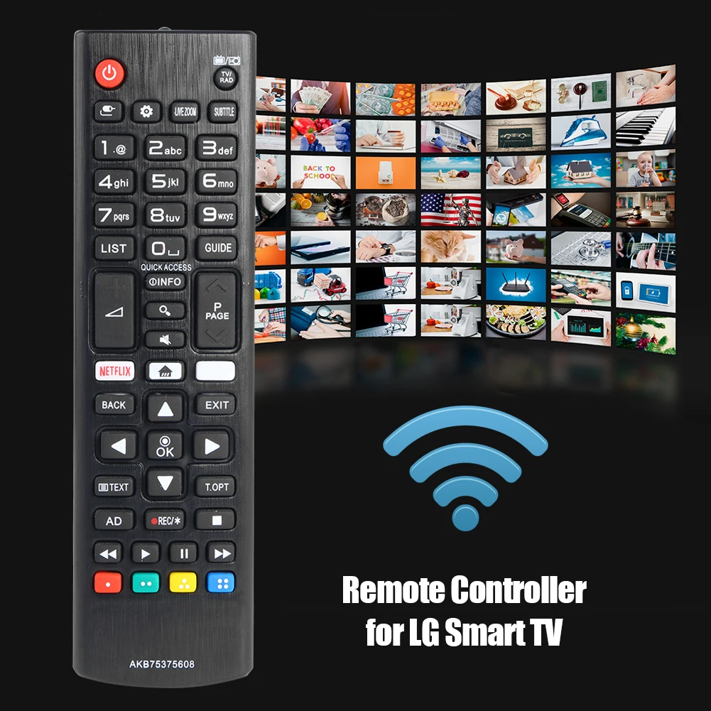 Пульт дистанционного управления Управление для LG Smart TV Замена AKB75375608 ЖК-дисплей