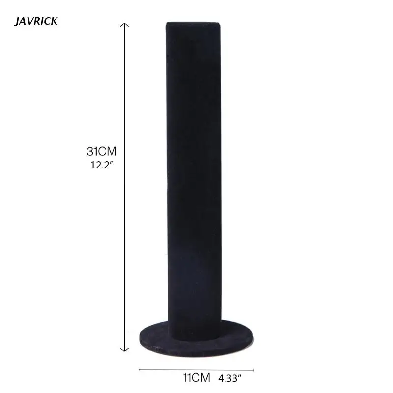 

Single Tier Velvet Bracelet Display Stand Holder Jewelry Bracelet Organizer Rack