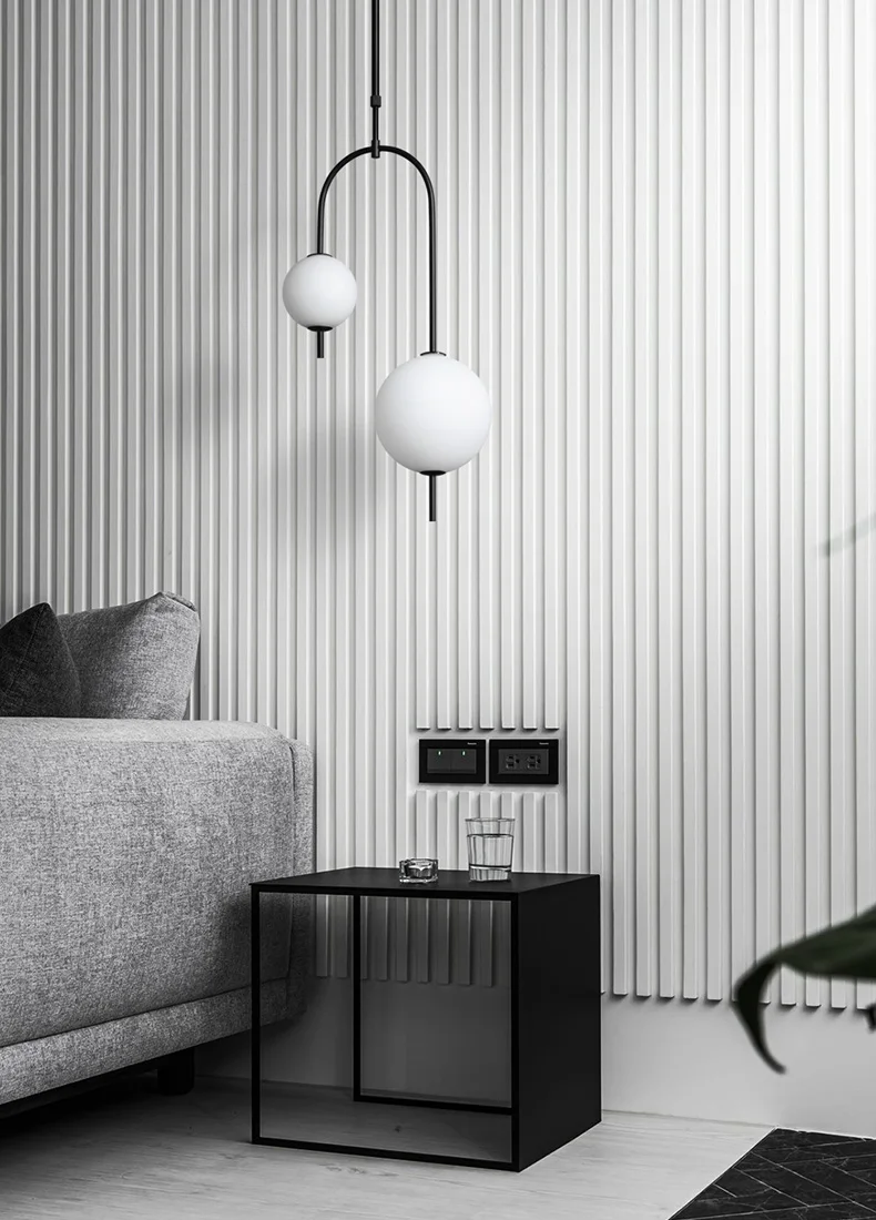 Скандинавский дизайн арт-модель комнаты арт прикроватная тумбочка для спальни