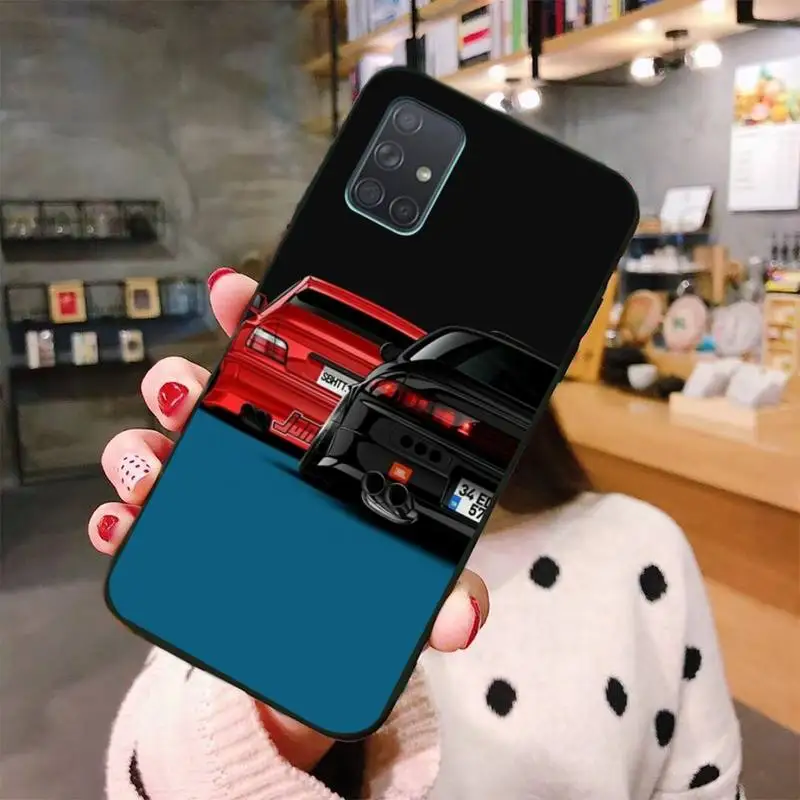 HUAGETOP Токио JDM дрейф спортивный автомобиль телефон Обложка для Samsung Galaxy A21 A01 A11 A31 A81