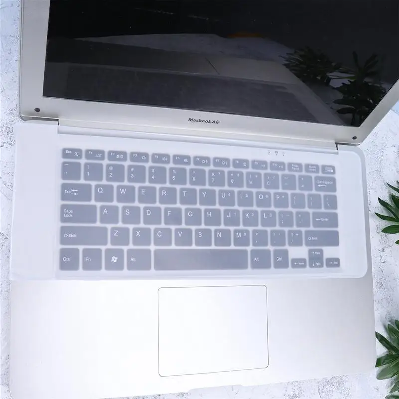 Ультратонкая Прозрачная мягкая защитная пленка из ПВХ для клавиатуры 15 17 дюймов