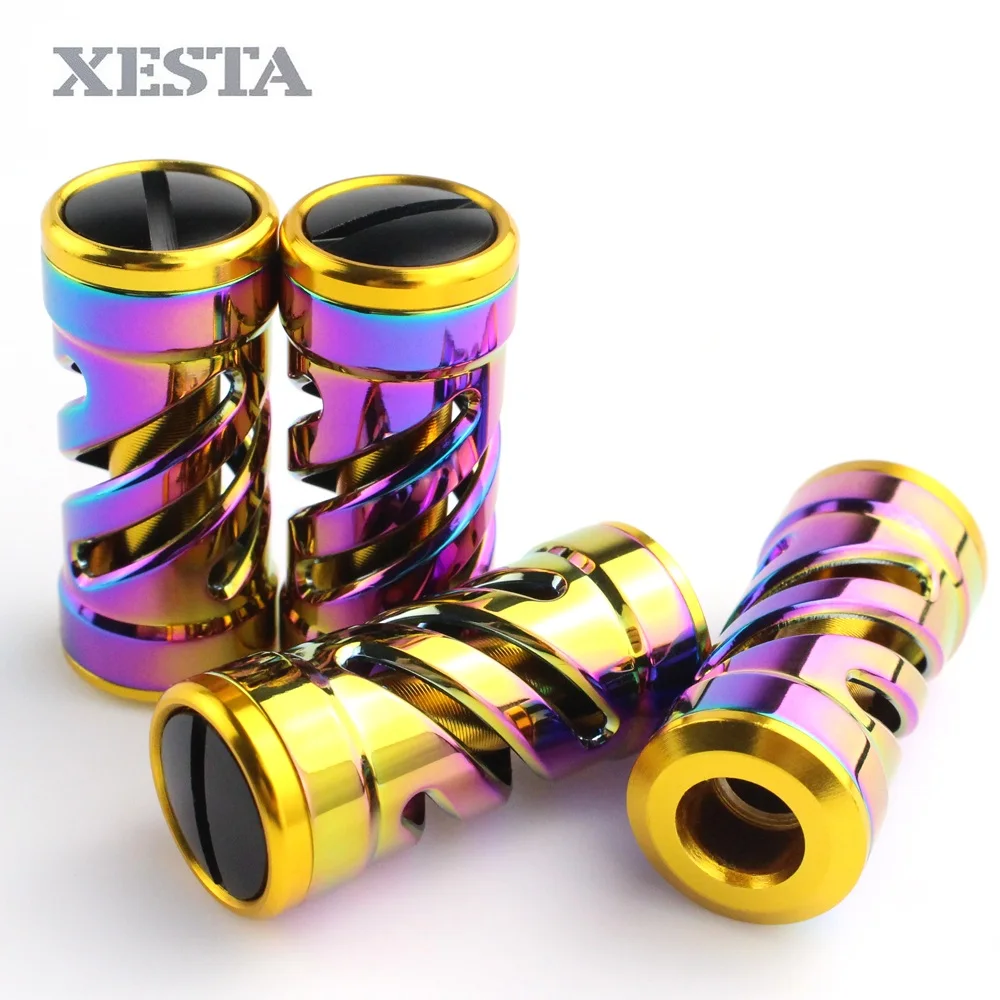 Новый дизайн Переливающаяся цветная Рыболовная катушка XESTA ручка из