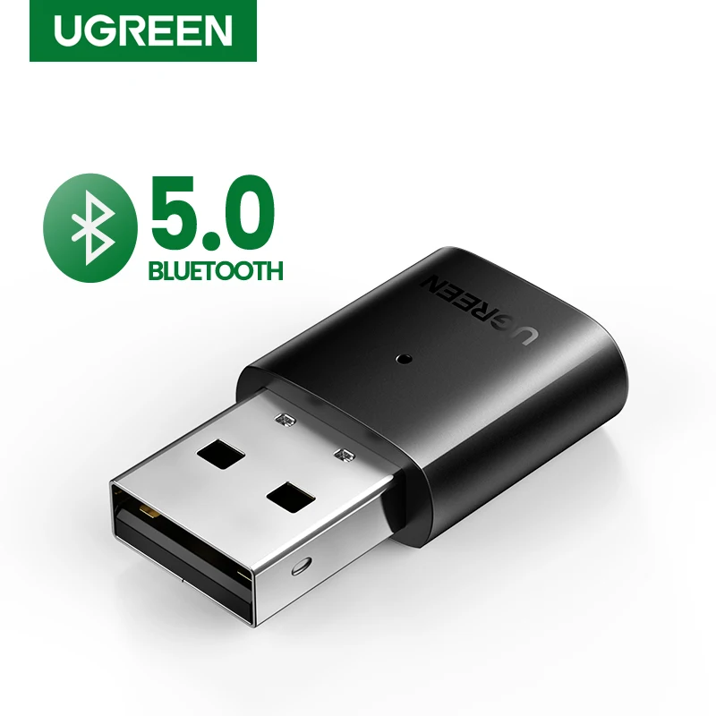 USB Bluetooth 5,0 адаптер UGREEN приемник передатчик EDR ключ для ПК Беспроводная передача для Bluetooth наушников динамиков мыши