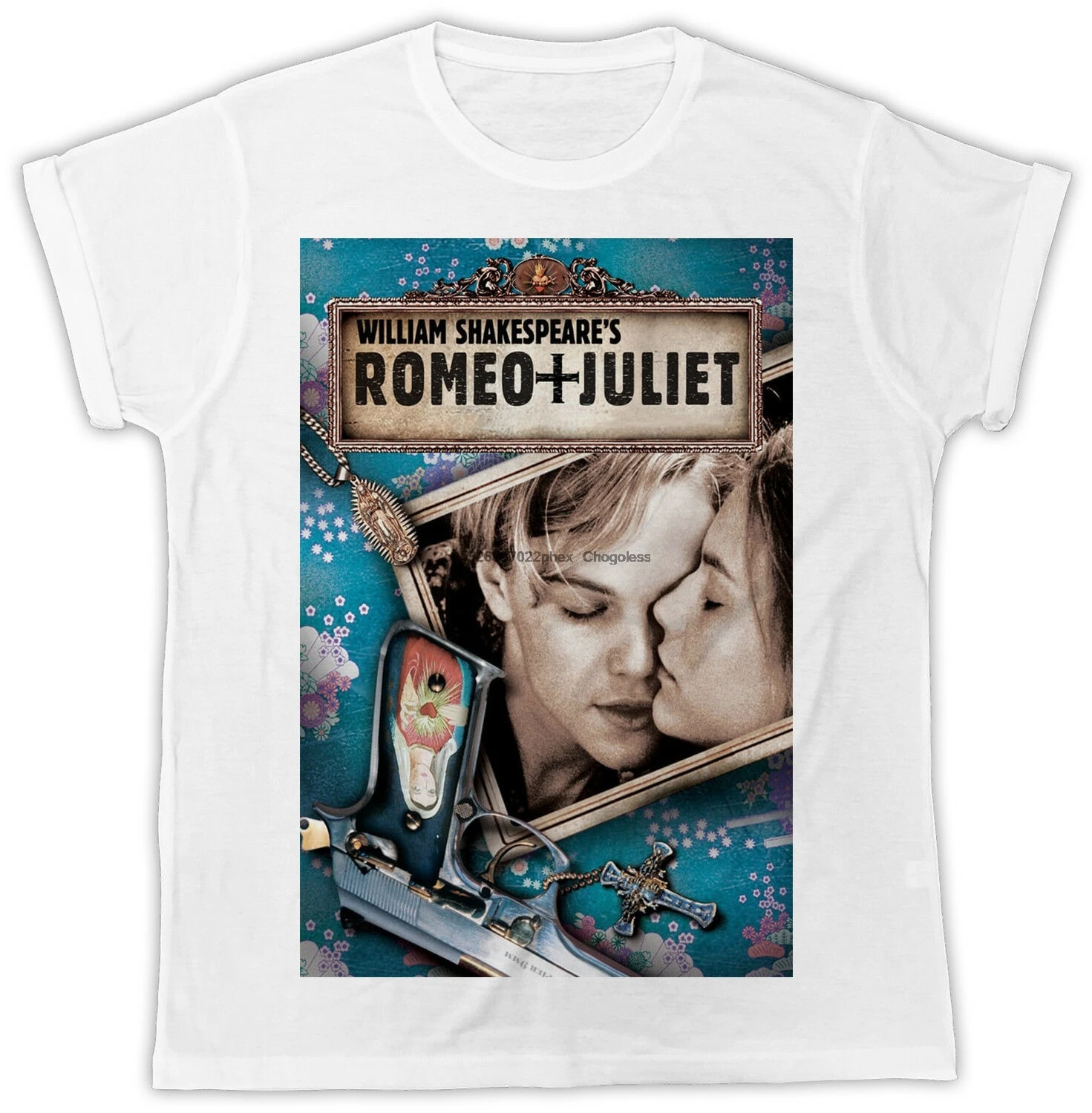 Крутой плакат по мотивам фильма Ромео Джульетта модная футболка унисекс