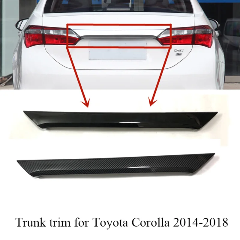 Автомобильный Стайлинг для Toyota Corolla 2014 2015 2016 2017 2018 Abs Хромированная литьевая