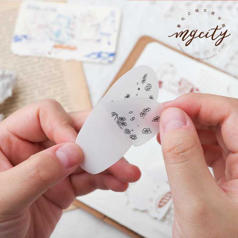 30 шт./компл. соль системы Стикеры пакет сказочной серии Творческий свежий DIY