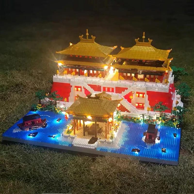 Конструктор Павильон реки в старинном дворце | Игрушки и хобби