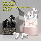 Беспроводные наушники 2021 TWS с микрофоном и зарядным устройством, водонепроницаемая Спортивная Hi-Fi стереогарнитура для Xiaomi Redmi Huawei Honor