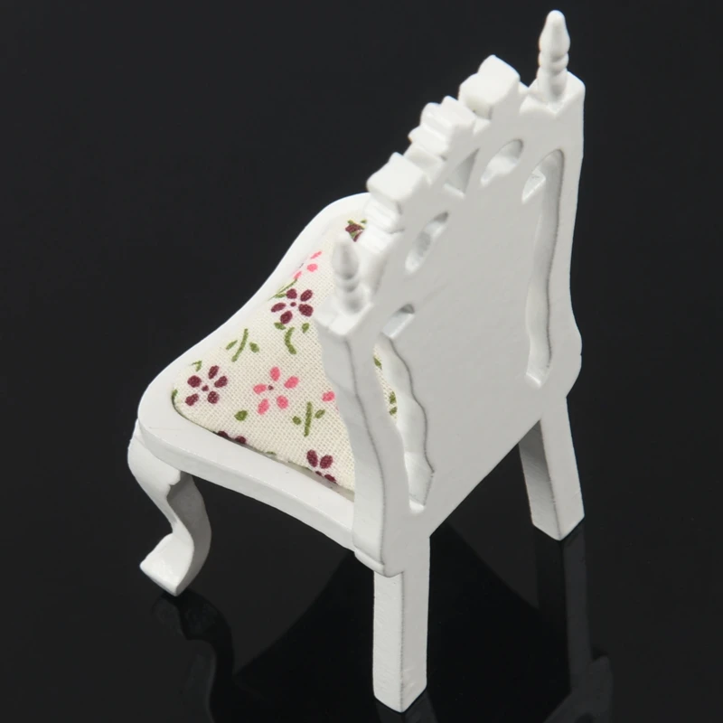 1/12 кукольный домик миниатюрная винтажная мебель для гостиной стул