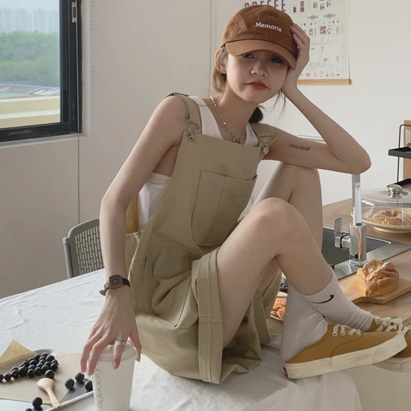 

Шорты женские свободные облегающие комбинезоны маленькие облегающие Универсальные леггинсы в стиле Хай-стрит модные летние Прямые повсед...