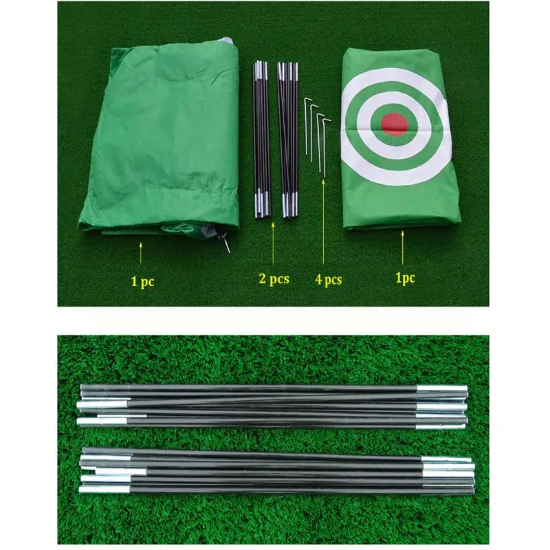 

Indoor Outdoor Foldable Golf Practice Net Golf Hitting Cage Garden Grassland Practice Tent 1m/2m/3m Golf Training Home sports
